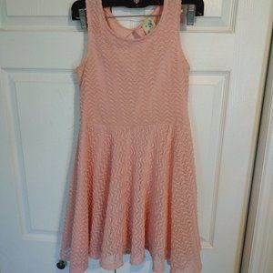 Girls dress size 12 pink